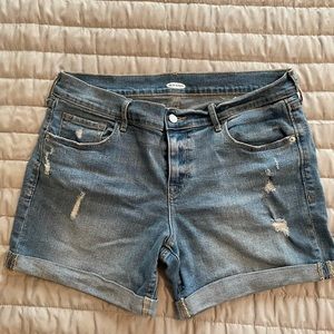 Old Navy Distressed Denim Shorts